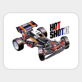 Classic RC Race Car Hot Shot II Sticker